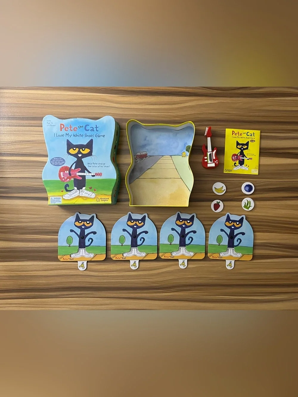 Pete the Cat Educational Board Game Bundle 2 Games Included